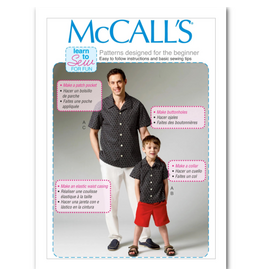 McCall's McCalls Kids Shirt Pattern M6972, (Sizes 3-8)
