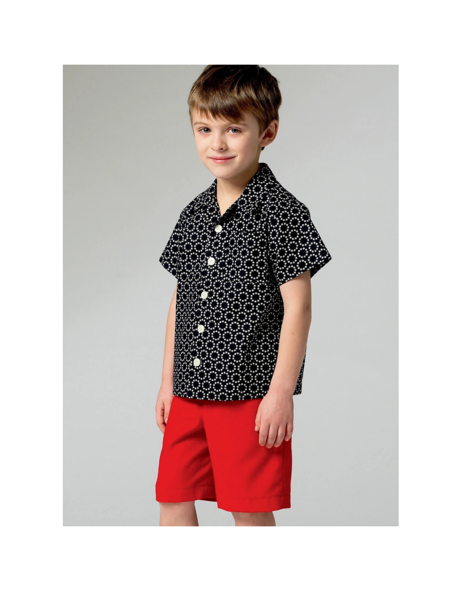 McCall's McCalls Kids Shirt Pattern M6972, (Sizes 3-8)