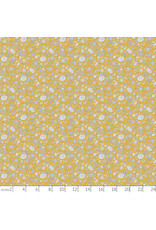 Figo Floral Romance, Marigold in Gold, Fabric Half-Yards