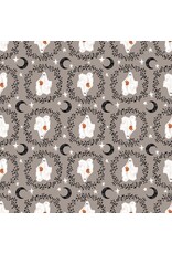 Dear Stella Ghouls Night Out, Boo-Tique in Paloma, Fabric Half-Yards