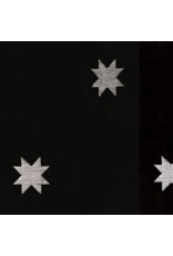 Alexia Abegg Warp & Weft Wovens, Mystic Fable, Quilt Star in Black, Fabric Half-Yards