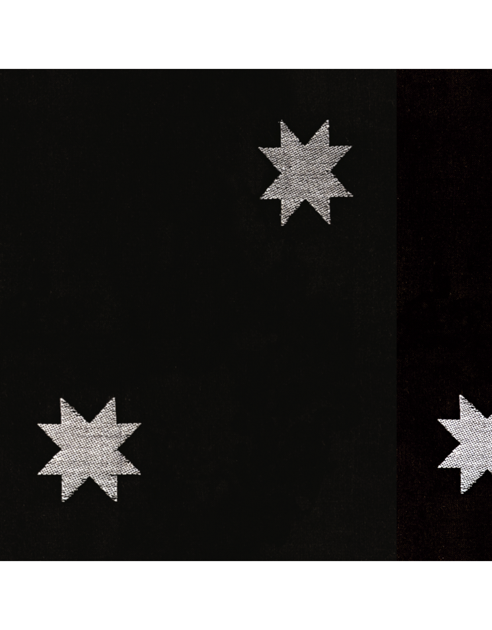 Alexia Abegg Warp & Weft Wovens, Mystic Fable, Quilt Star in Black, Fabric Half-Yards