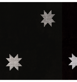 Alexia Abegg Warp & Weft Wovens, Mystic Fable, Quilt Star in Black, Fabric Half-Yards