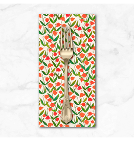 PD's Heather Ross Collection Heather Ross By Hand, Flowerbed in Cotton, Dinner Napkin