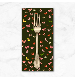 PD's Heather Ross Collection Studio Edit, Butterflies in Mud, Dinner Napkin