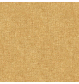 White Owl Textiles Cortina, Yarn Dyed Linen Cotton Blend,  Butterscotch, Fabric Half-Yards
