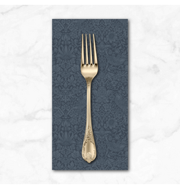 PD's William Morris Collection Morris & Co, The Trellis Palette, Tonal Strawberry Thief in Inky Fingers, Dinner Napkin