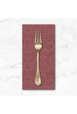 PD's William Morris Collection Morris & Co, The Trellis Palette, Tonal Strawberry Thief in Wardlewine, Dinner Napkin