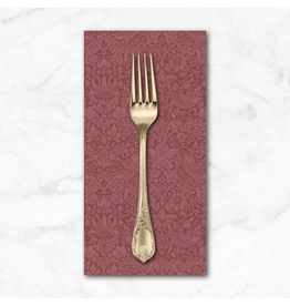 PD's William Morris Collection Morris & Co, The Trellis Palette, Tonal Strawberry Thief in Wardlewine, Dinner Napkin