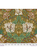 PD's William Morris Collection Morris & Co, Lodden, Honeysuckle & Tulip in Gold, Dinner Napkin