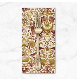 PD's William Morris Collection Morris & Co, Lodden, Lodden in Mulberry, Dinner Napkin