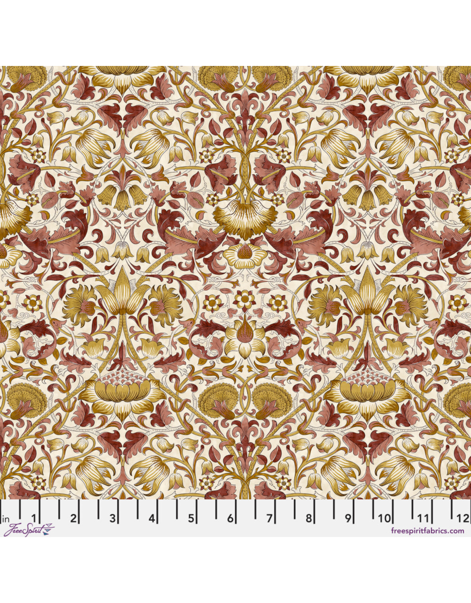 PD's William Morris Collection Morris & Co, Lodden, Lodden in Mulberry, Dinner Napkin