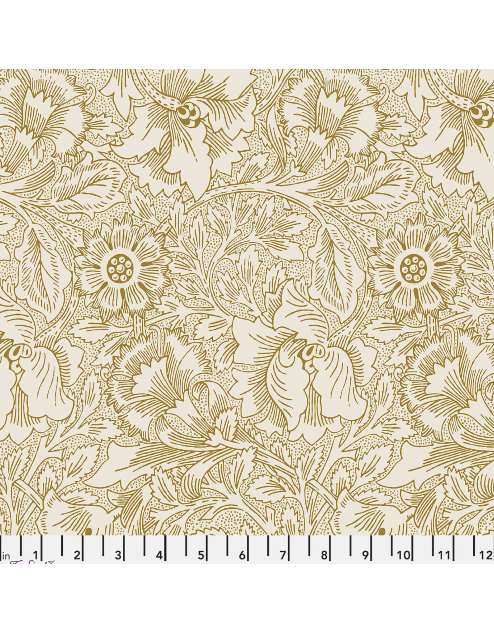 PD's William Morris Collection Morris & Co, Lodden, Pure Poppy in Pearwood, Dinner Napkin