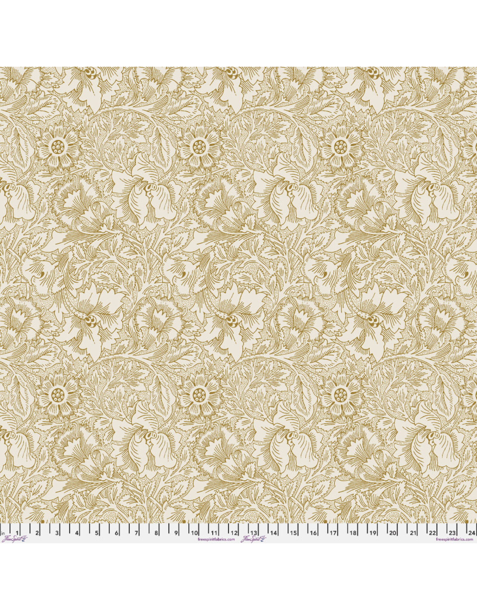 PD's William Morris Collection Morris & Co, Lodden, Pure Poppy in Pearwood, Dinner Napkin