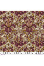 William Morris & Co. Morris & Co, Lodden, Spring Thicket in Barbed Berry, Fabric Half-Yards