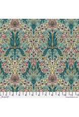 William Morris & Co. Morris & Co, Lodden, Spring Thicket in Teal, Fabric Half-Yards