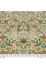 William Morris & Co. Morris & Co, Lodden, Strawberry Thief in Old Gold, Fabric Half-Yards