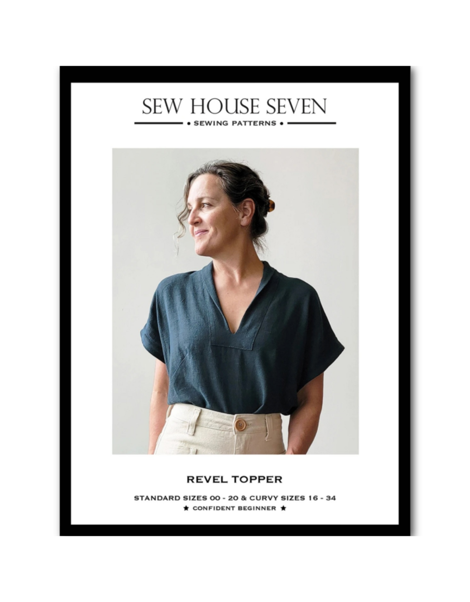 Sew House Seven ON ORDER-Revel Topper Shirt Pattern