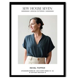 Sew House Seven ON ORDER-Revel Topper Shirt Pattern