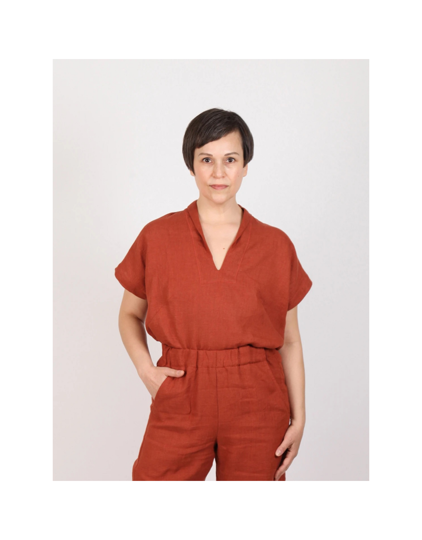 Sew House Seven ON ORDER-Revel Topper Shirt Pattern