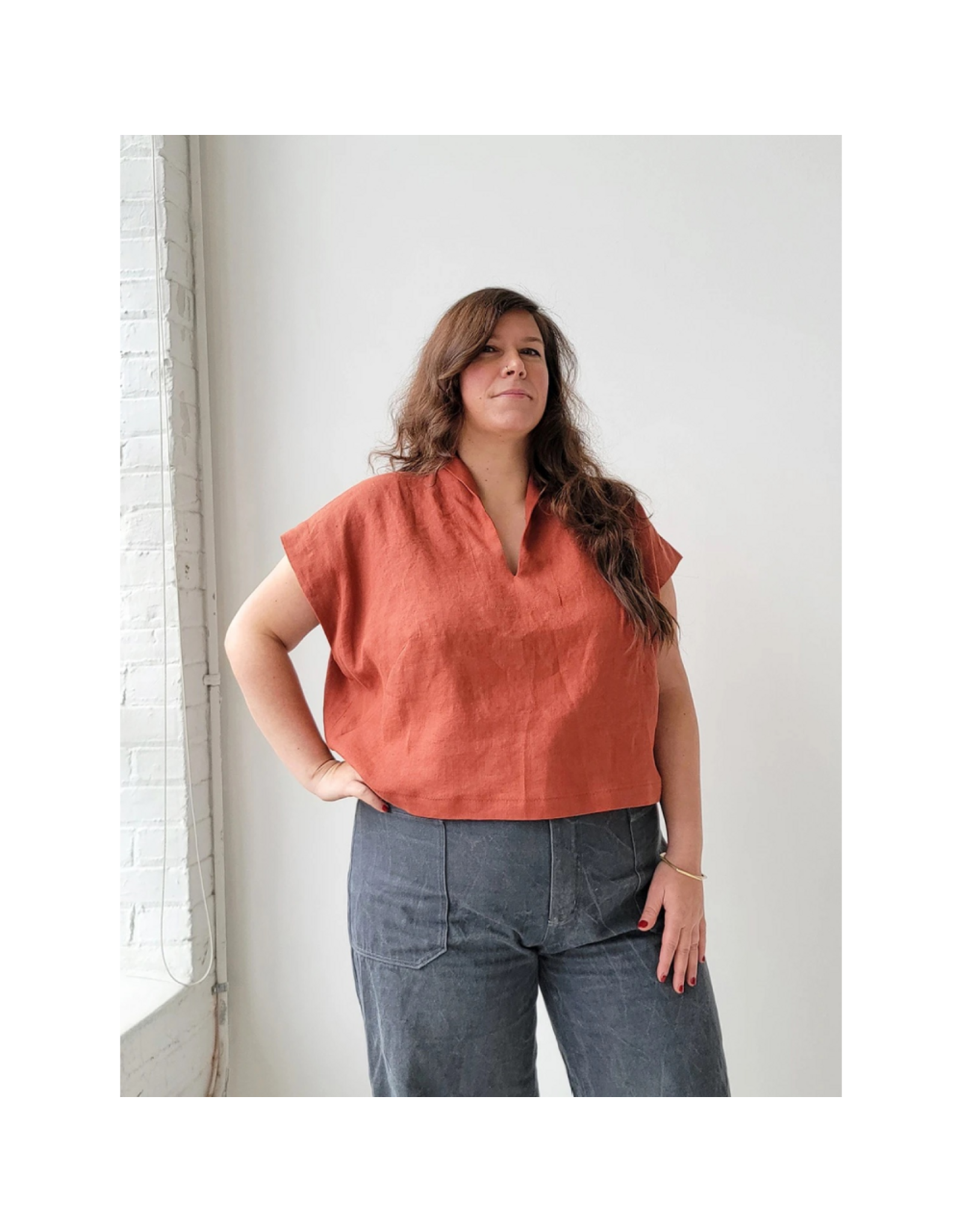 Sew House Seven ON ORDER-Revel Topper Shirt Pattern