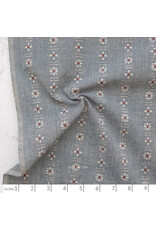 Fableism Forest Forage, Daisies in Denim, Fabric Half-Yards