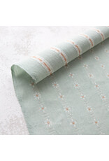 Fableism Forest Forage, Daisies in Denim, Fabric Half-Yards