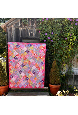 Picking Daisies Blueberry Dance Floor, Quilt Kit, 59" x 74"