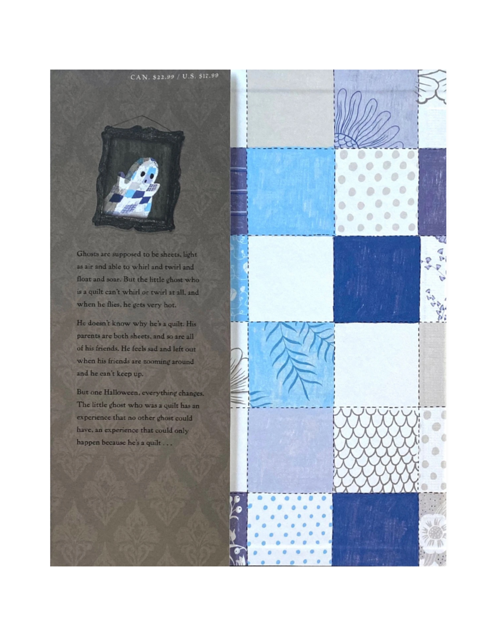 Checker ON ORDER-Book: The Little Ghost Who Was a Quilt
