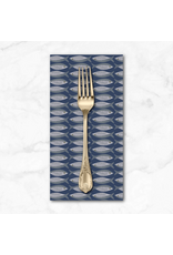 PD's Monaluna Collection Villa Sol, Little Fishies in Navy, Dinner Napkin