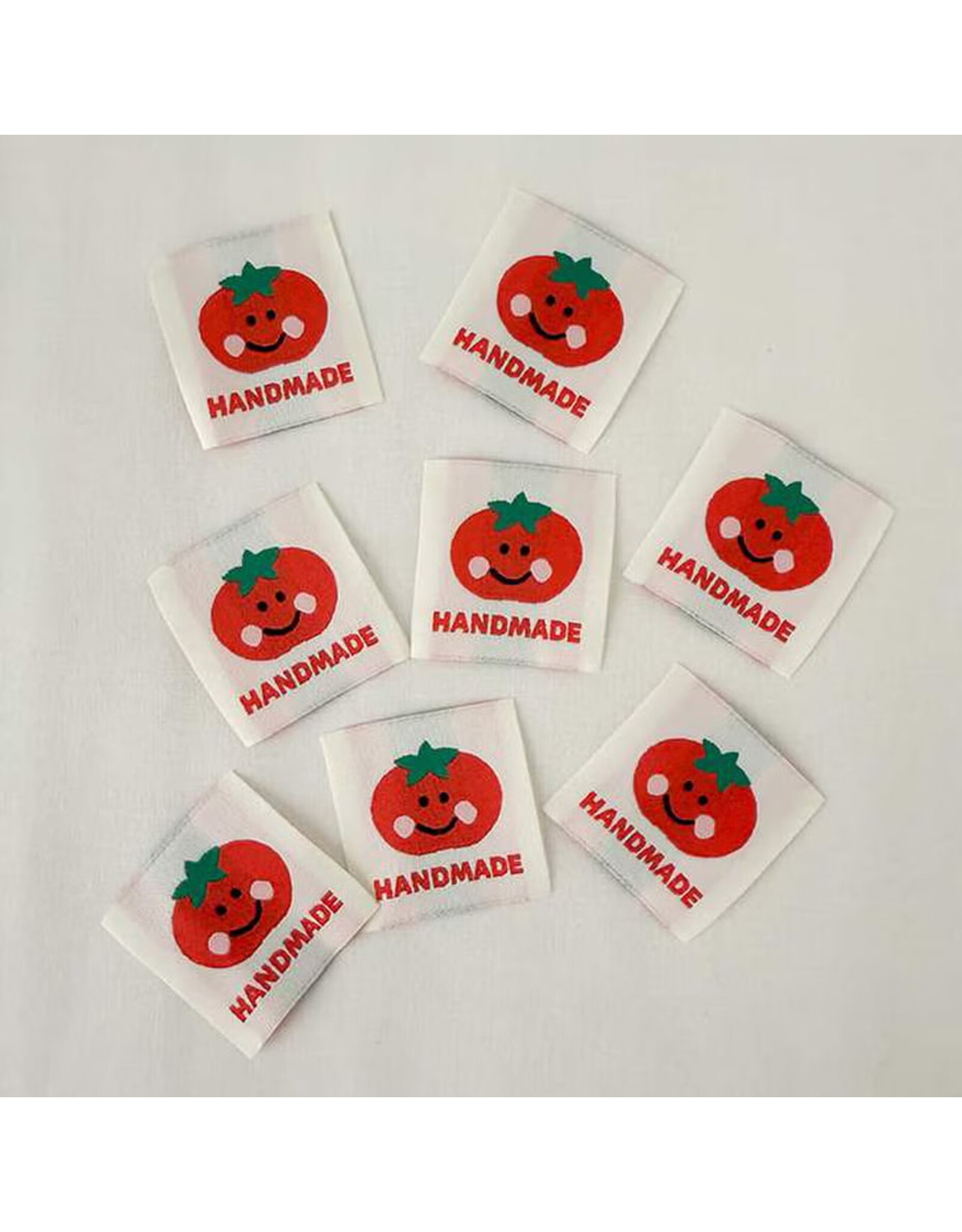 Minki Kim Tomato - Woven Label Tags, Set of 8