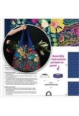 Sally Kelly Sunshine, Canvas Carryall Panel in Multi, 36" x 42" Panel