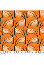 Mary Engelbreit Moonlight Mischief, Haunted Hallows in Orange, Fabric Half-Yards