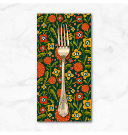 PD's Cori Dantini Collection More Than Bones, Marigold Field in Hunter, Dinner Napkin