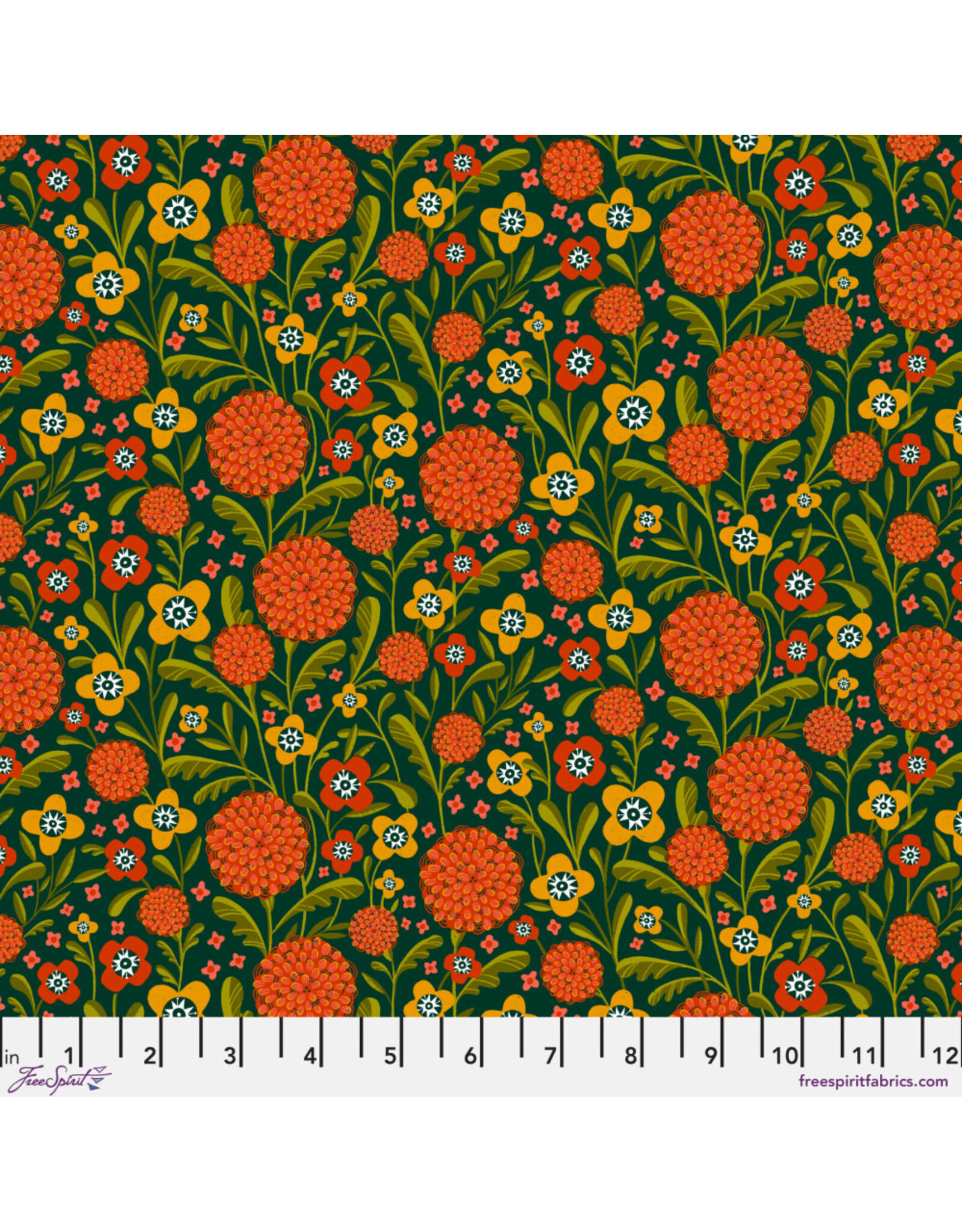 PD's Cori Dantini Collection More Than Bones, Marigold Field in Hunter, Dinner Napkin