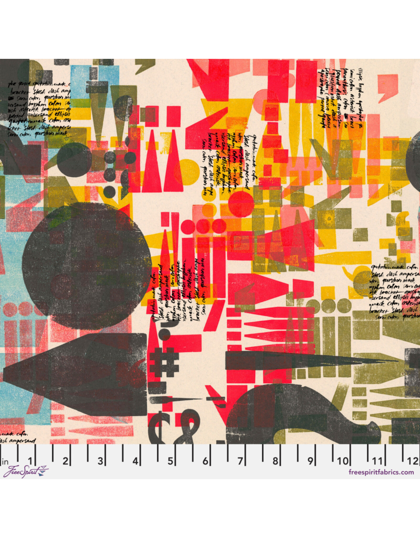 e bond Punc*t, Call & Response in Katie, Fabric Half-Yards