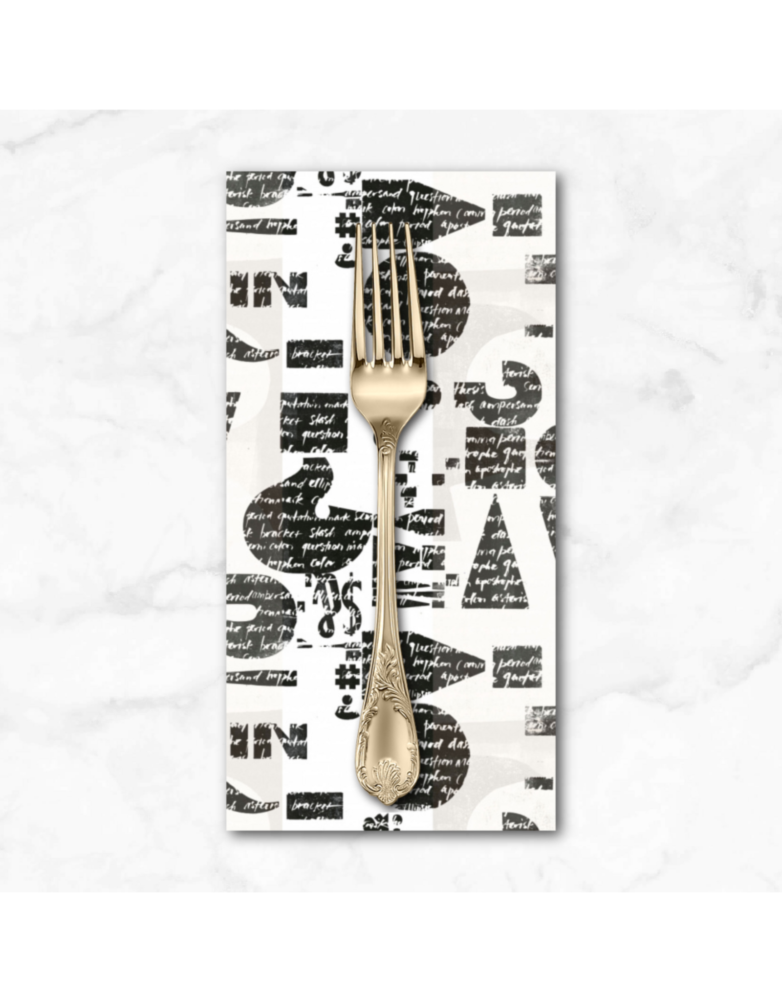 PD's e bond Collection Punc*t, Discourse in Meg, Dinner Napkin