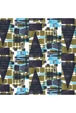 e bond Punc*t, Exclaim! in Ayana, Fabric Half-Yards