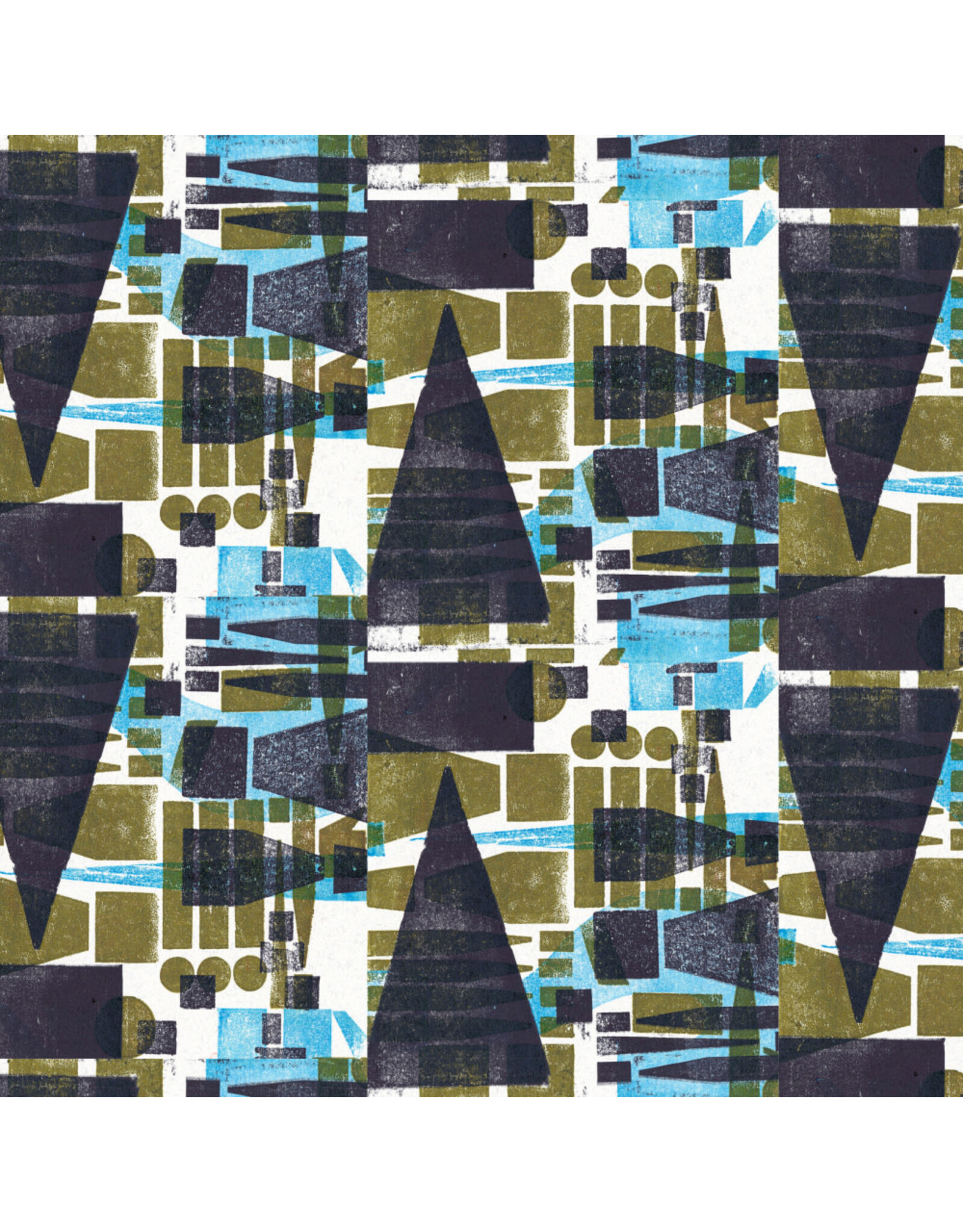 e bond Punc*t, Exclaim! in Ayana, Fabric Half-Yards