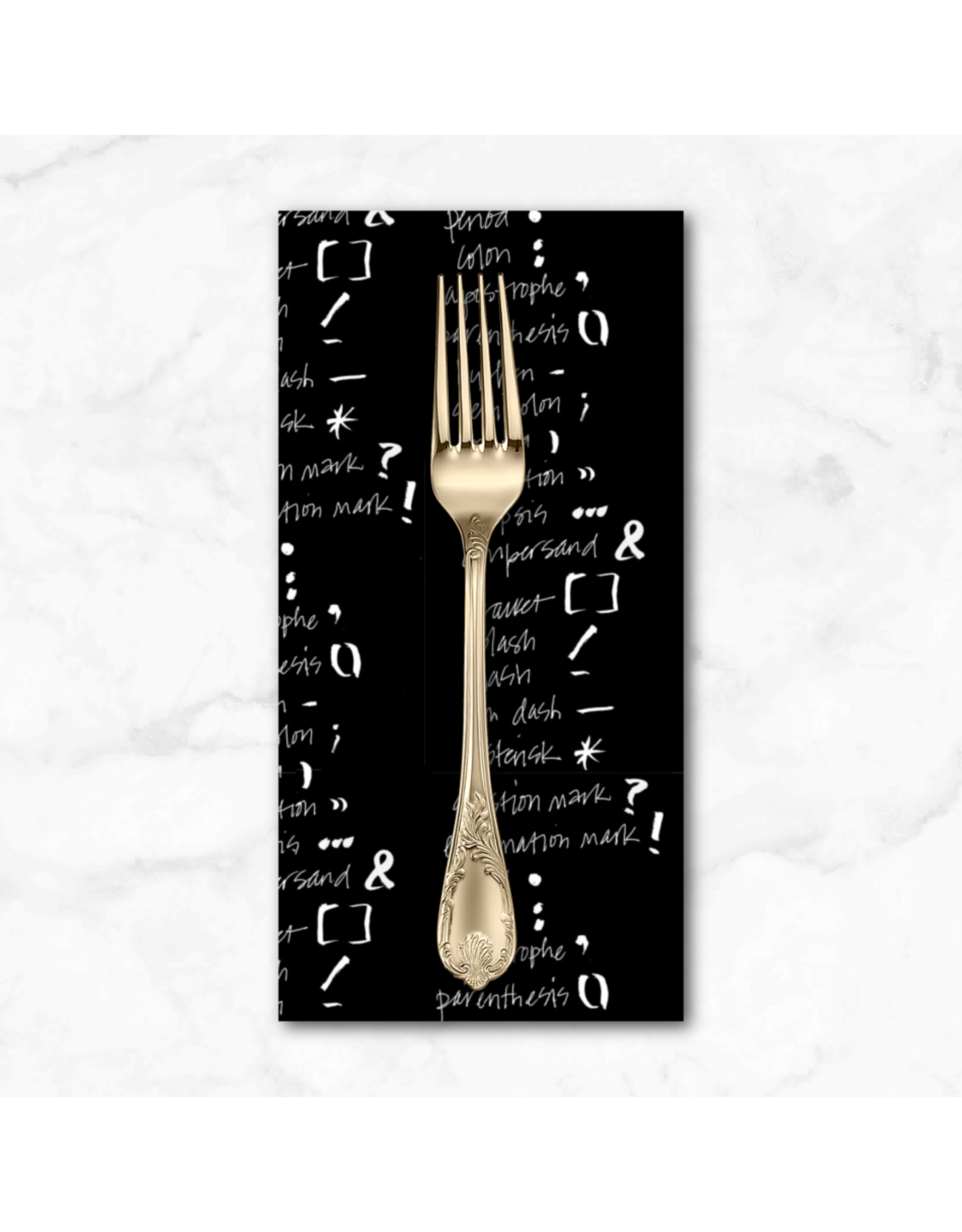 PD's e bond Collection Punc*t, Reference in Averi, Dinner Napkin