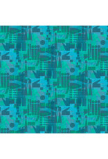 e bond Punc*t, Whisper in Sardi, Fabric Half-Yards