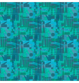 e bond Punc*t, Whisper in Sardi, Fabric Half-Yards