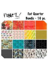 e bond Punc*t, Fat Quarter Bundle - 16 pc.