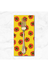 PD's Jane Sassaman Collection Vegetable Patch, Tomato in Yellow, Dinner Napkin