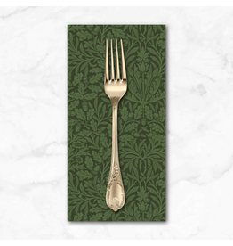 PD's William Morris Collection Morris & Co, Suffolk Holiday, Pure Acorn in Olive, Dinner Napkin