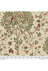 William Morris & Co. Morris & Co, Suffolk Holiday, Kelmscott Tree in Barbed Berry, Fabric Half-Yards