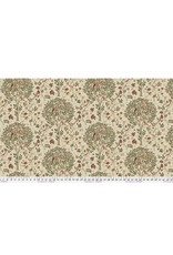 William Morris & Co. Morris & Co, Suffolk Holiday, Kelmscott Tree in Barbed Berry, Fabric Half-Yards