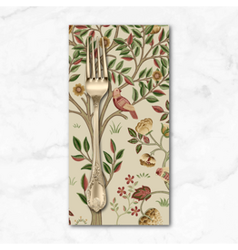 PD's William Morris Collection Morris & Co, Suffolk Holiday, Kelmscott Tree in Barbed Berry, Dinner Napkin