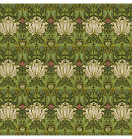 William Morris & Co. Morris & Co, Suffolk Holiday, Helena in Herball, Fabric Half-Yards