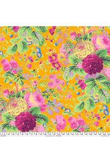 Kaffe Fassett Collective Kaffe Collective, Gradi Floral in Gold, Fabric Half-Yards